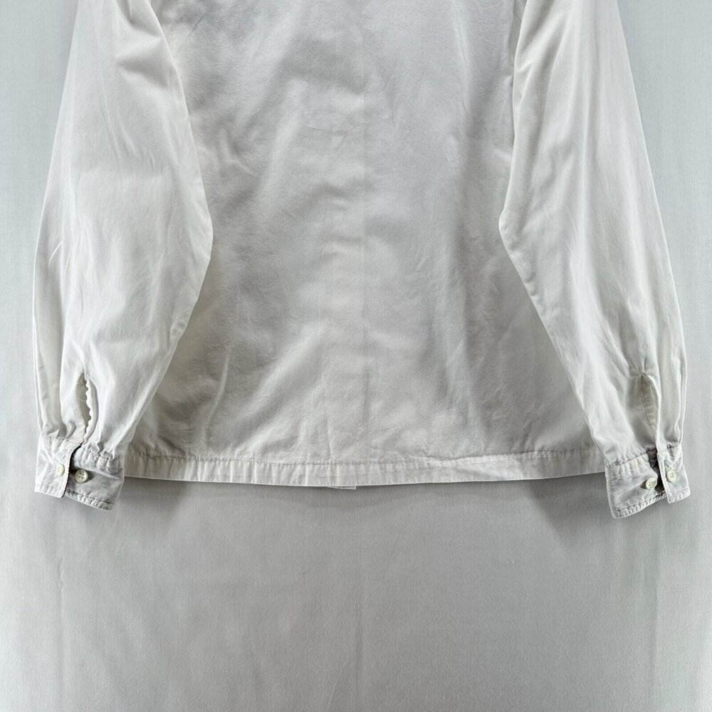 Cabin Creek Vintage Shirt Womens Sz M Long Sleeves Embroidered Button Up White - Picture 6 of 12